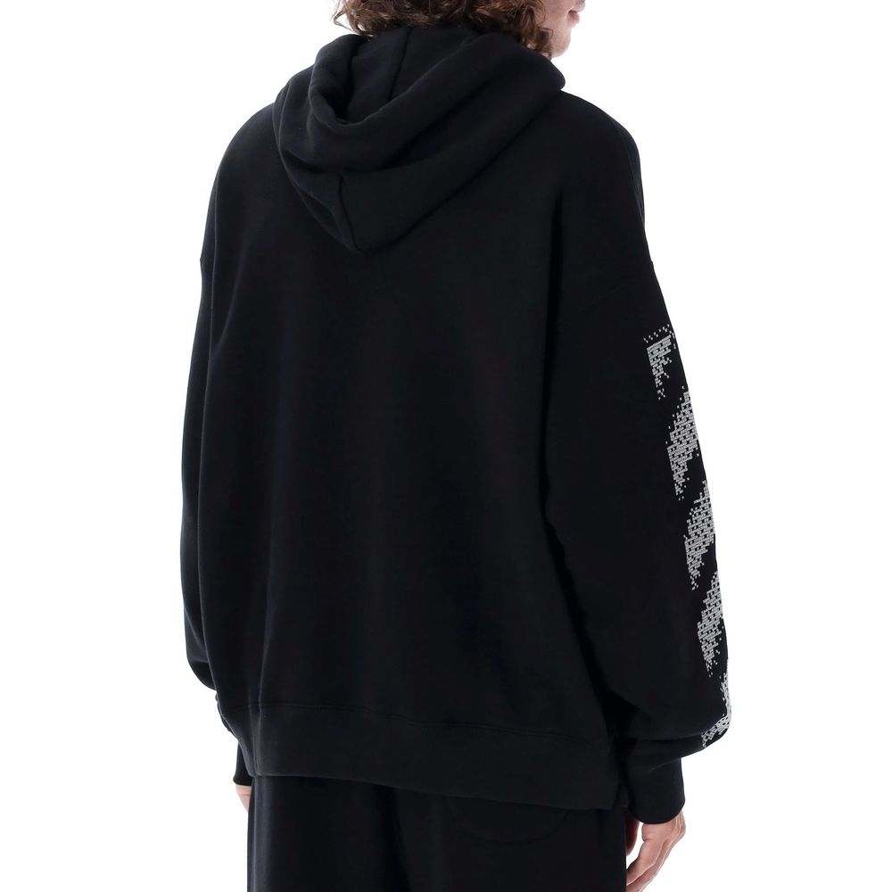 Off-White Black Cotton Sweatshirt