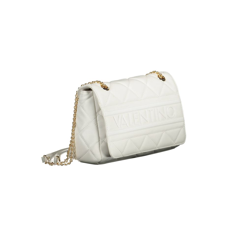 Mario Valentino White Polyethylene Handbag