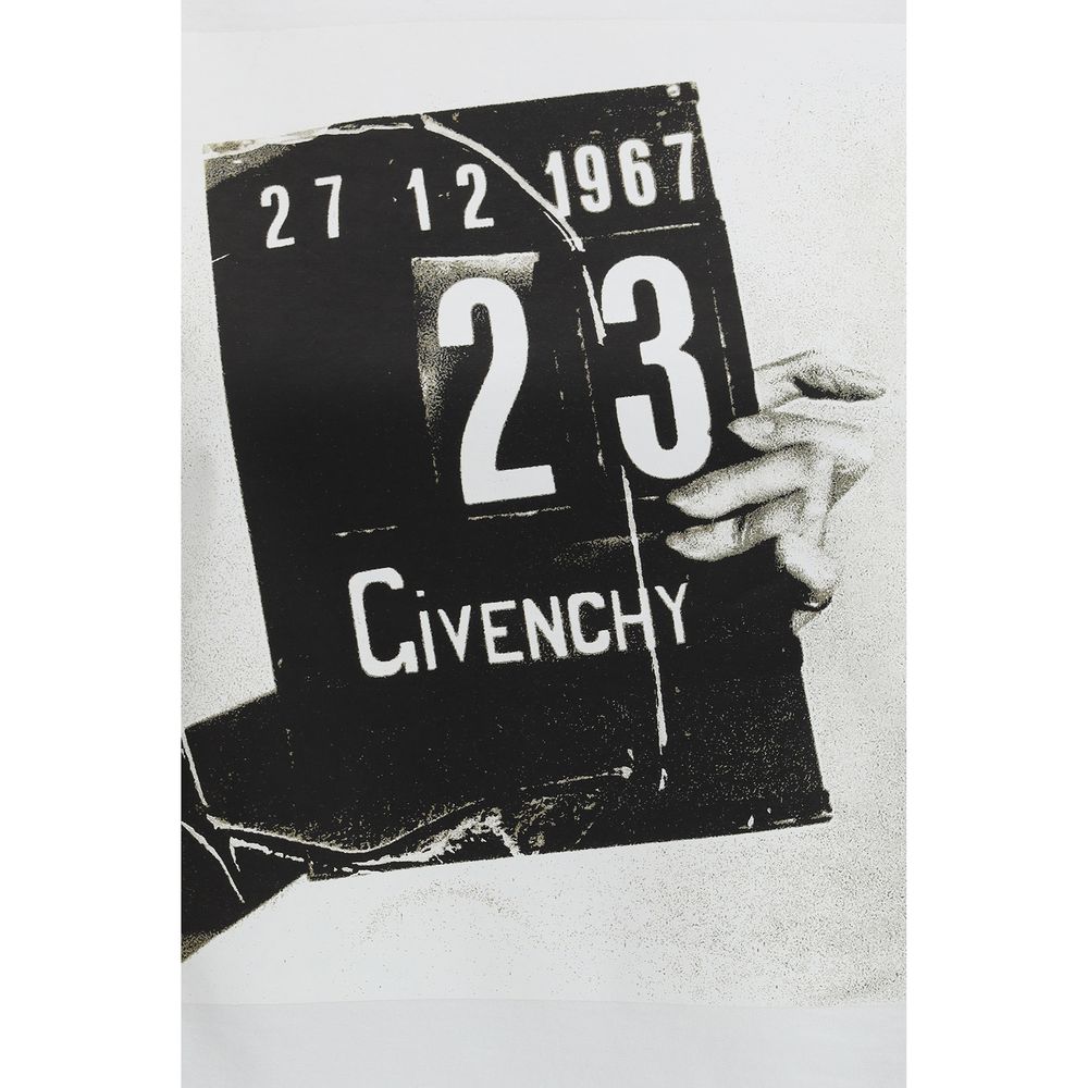 Givenchy White Cotton T-Shirt