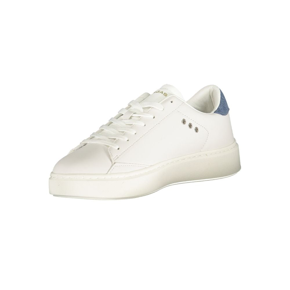 Gas Bianco Poliuretano Uomo Sneaker