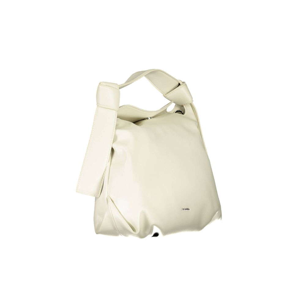 Calvin Klein Beige Polyester Handbag