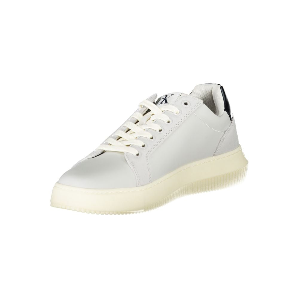 Calvin Klein Gray Polyethylene Men Sneakers