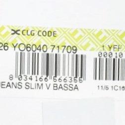 Cavalli Blue Cotton Straight Fit Stretch Jeans