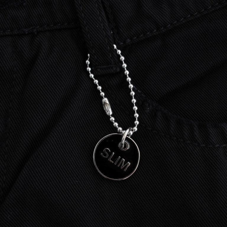 Costume National Black Cotton Slim Fit Bootcut Jeans