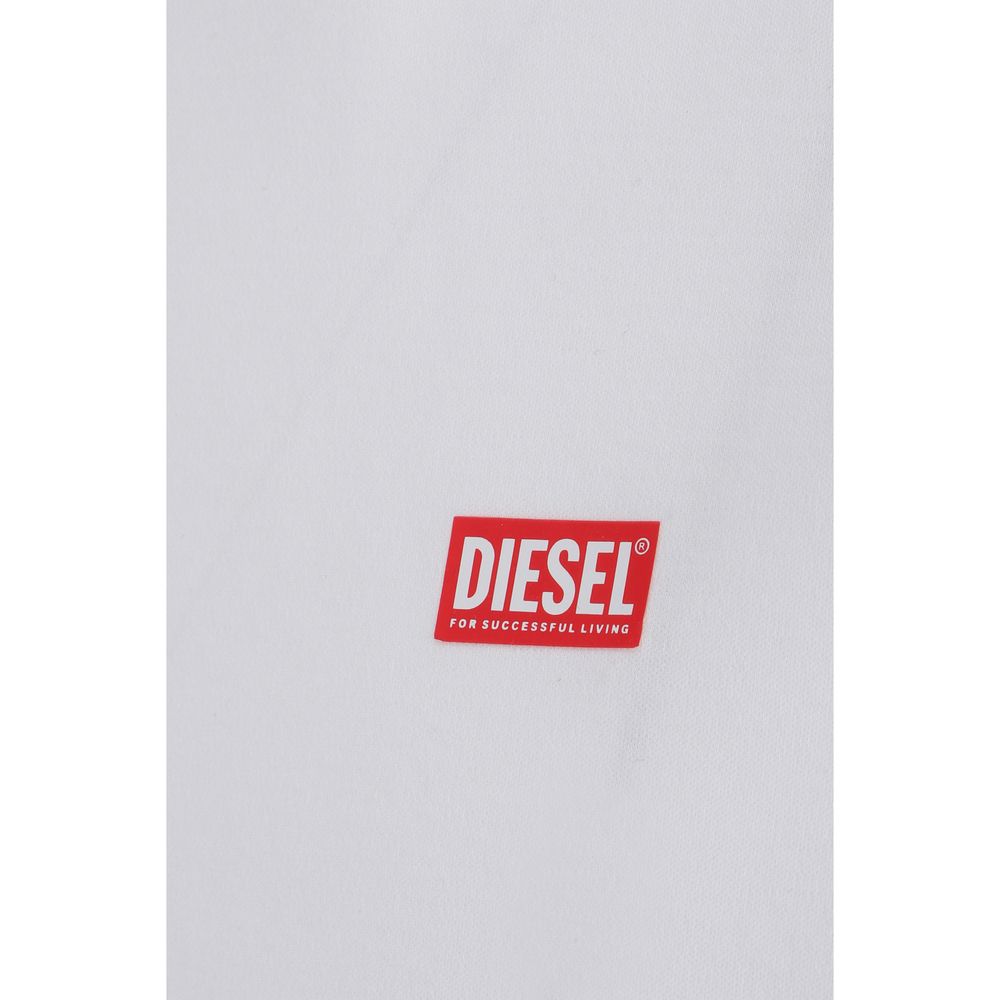 Diesel White Cotton T-Shirt