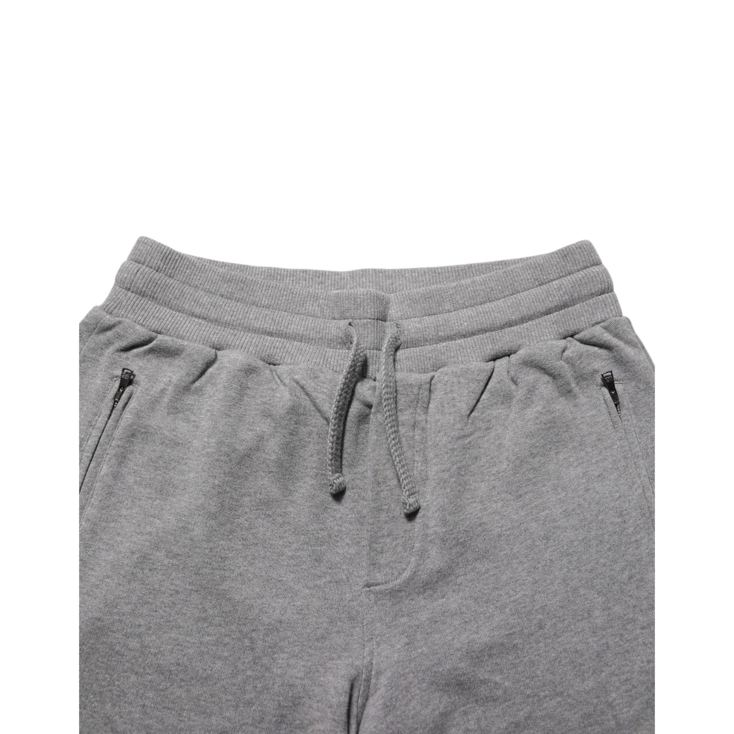 Dolce & Gabbana Cotton Jogger Sweatpants Trouser Gray