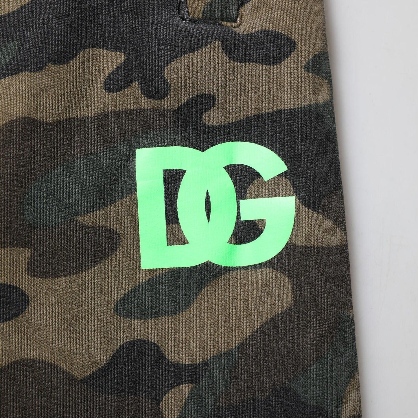 Dolce & Gabbana Multicolor Camouflage Cotton Men Jogger Pants