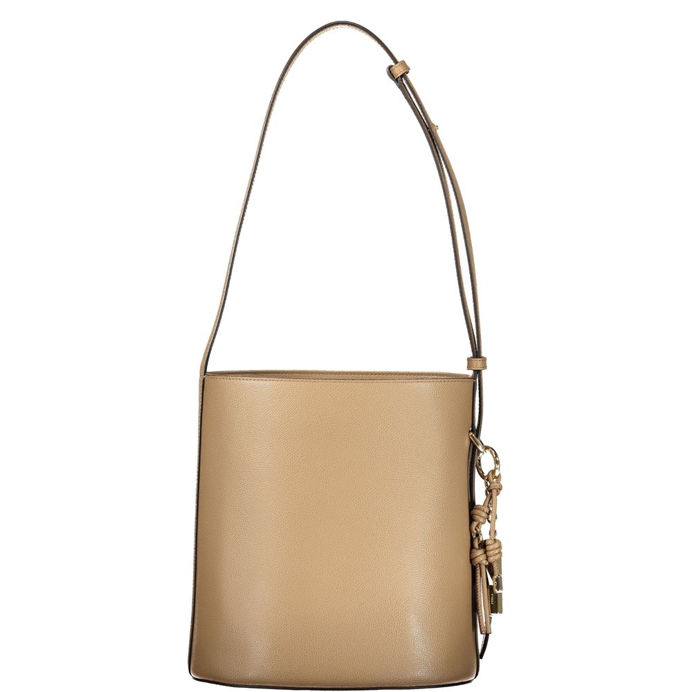 Furla Marrone Leather Woman Bucket Bag