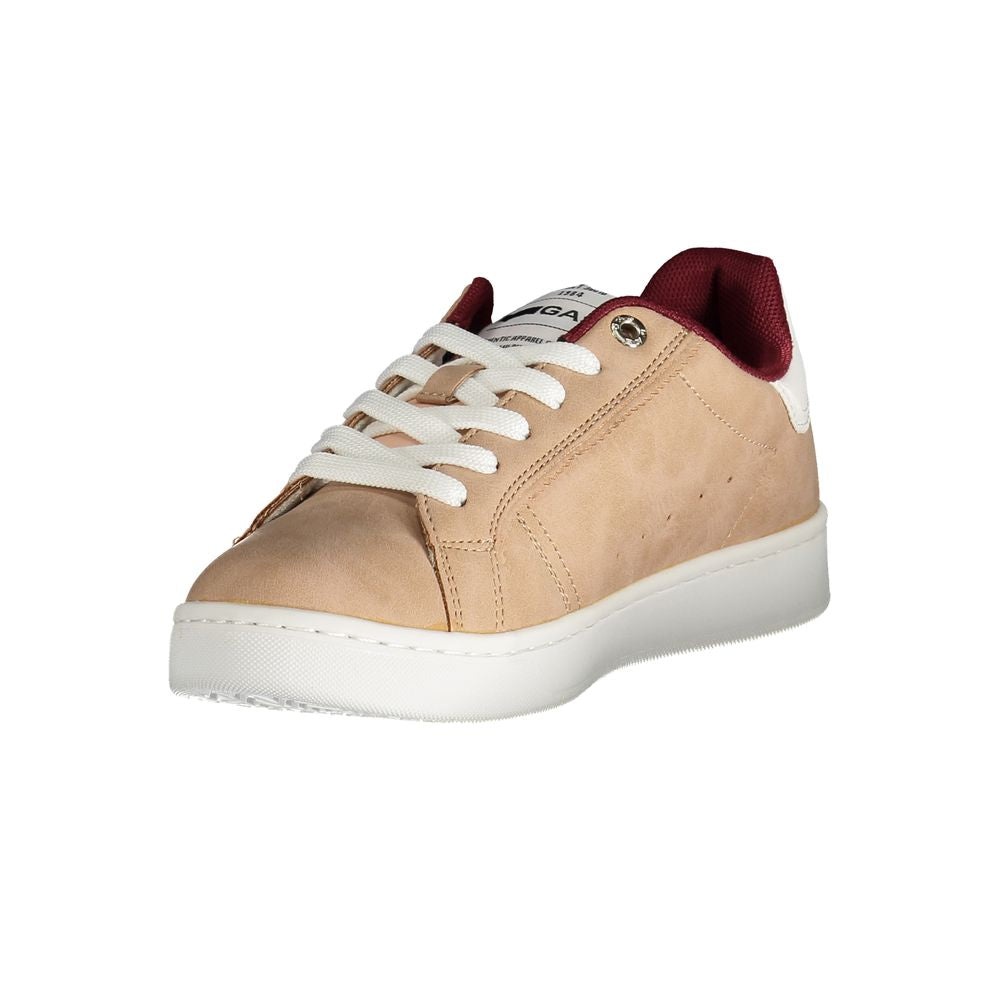 Gas Pink Polyester Women Sneakers