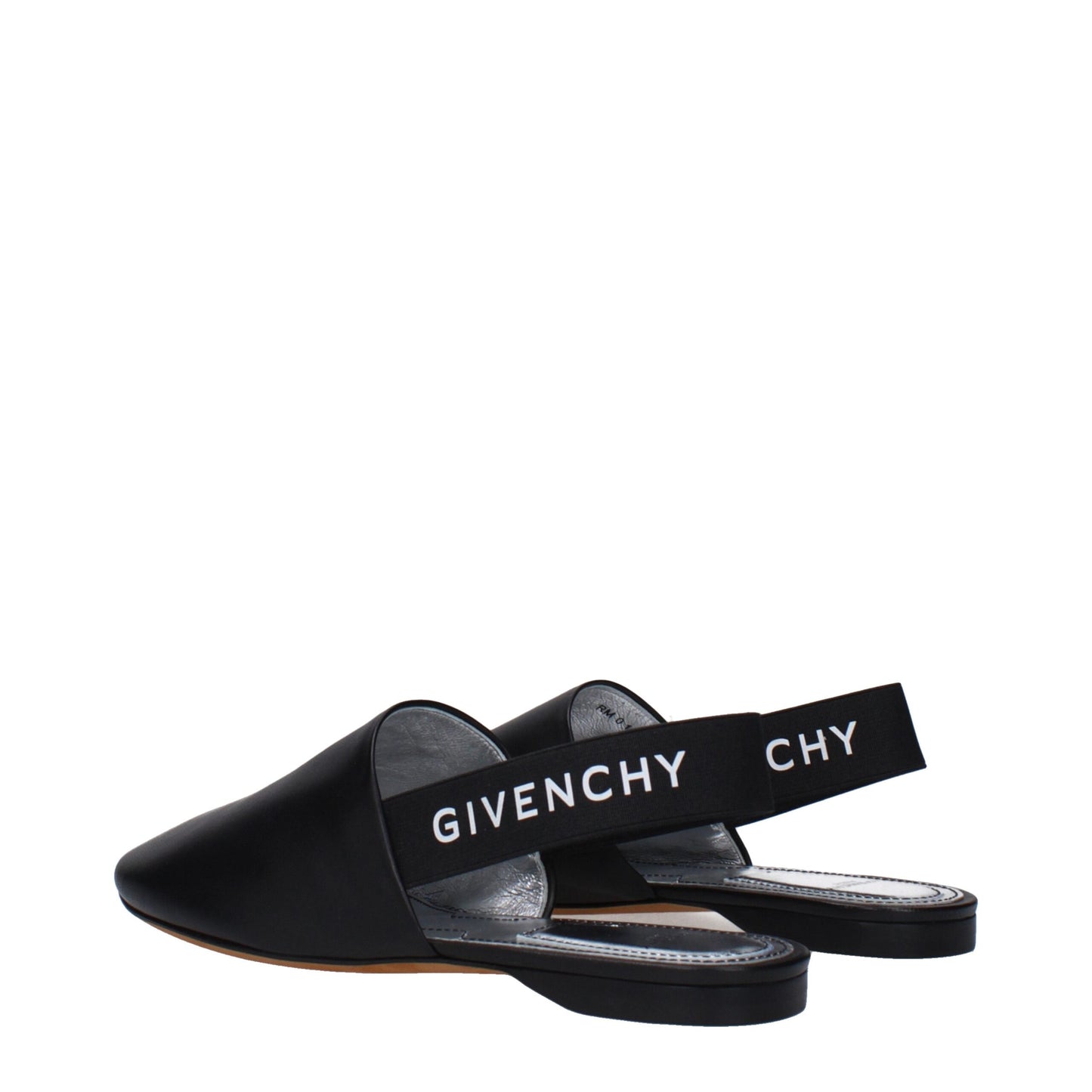 Givenchy Black Leather Mules