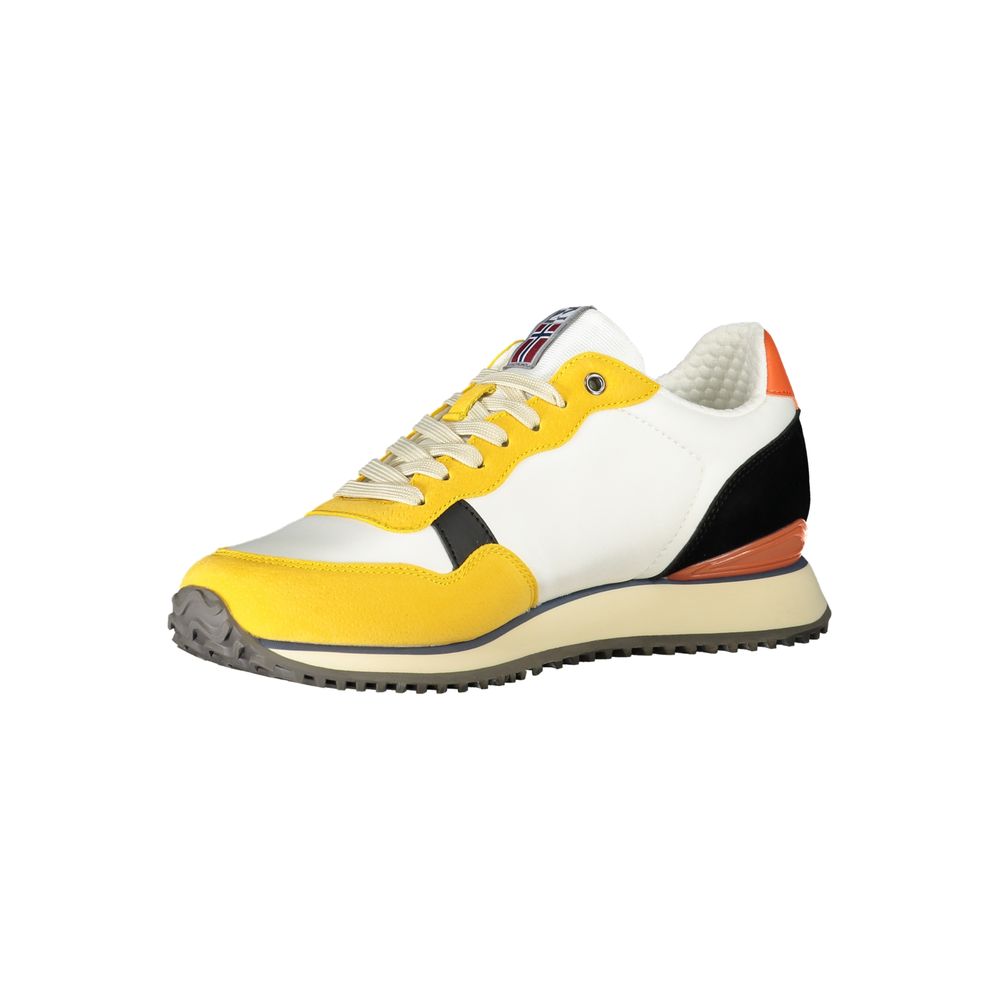 Napapijri Yellow Polyester Sneakers
