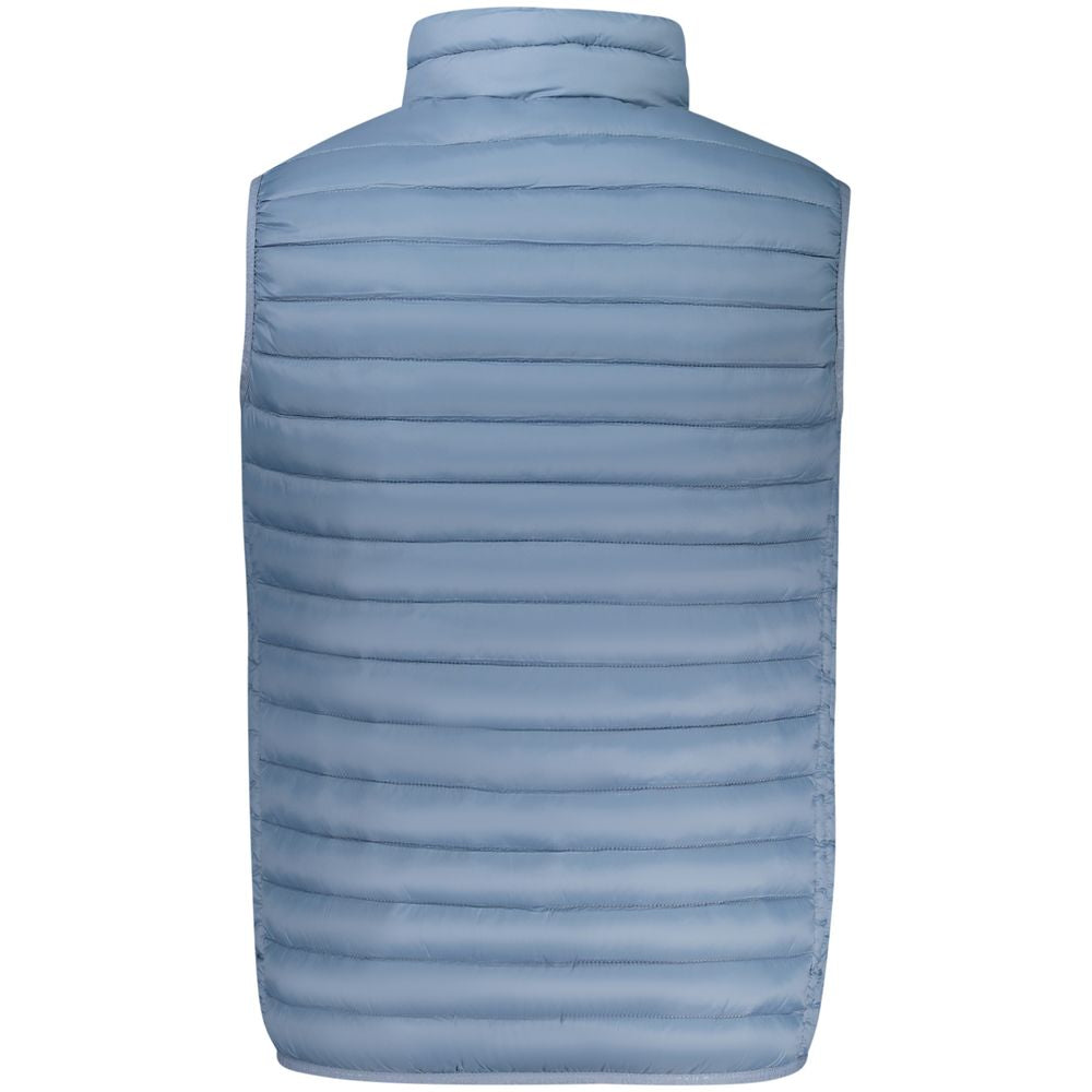 North Sails Blue Polyester Sleveless Jacket