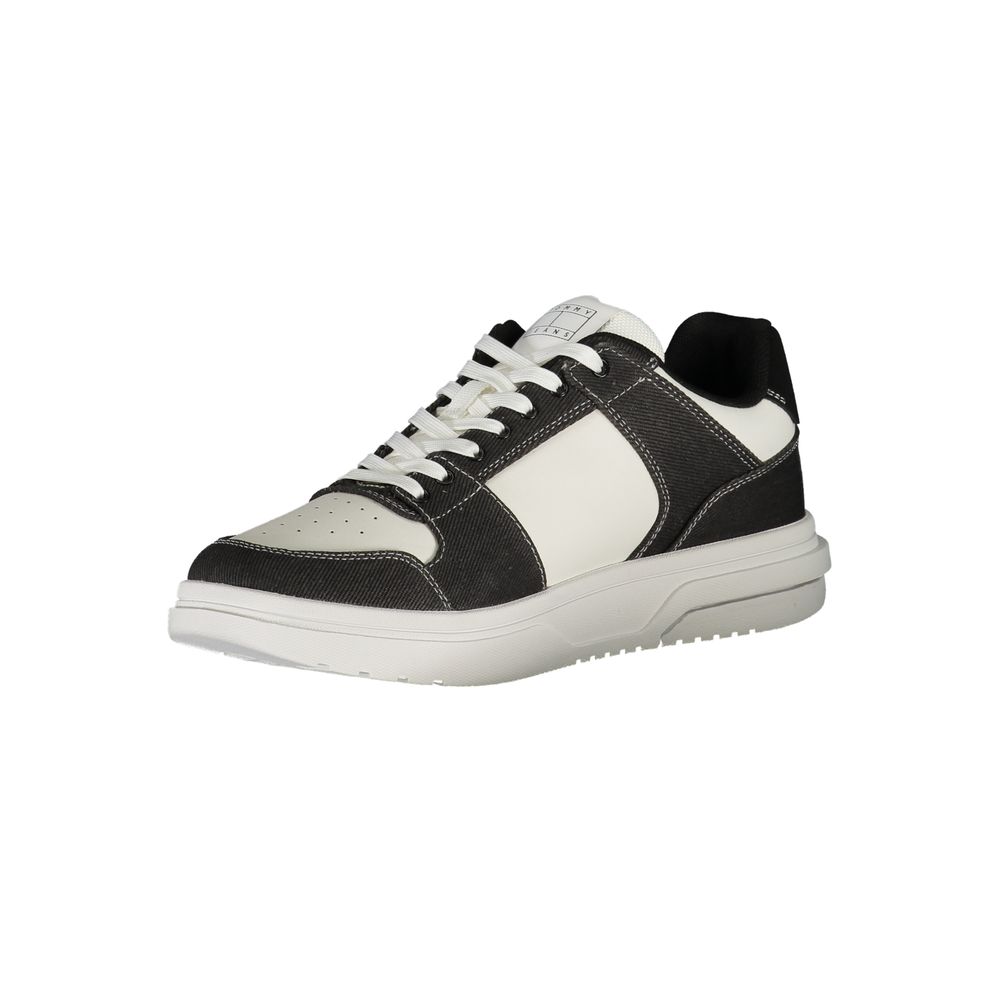 Tommy Hilfiger Black Polyester Sneakers