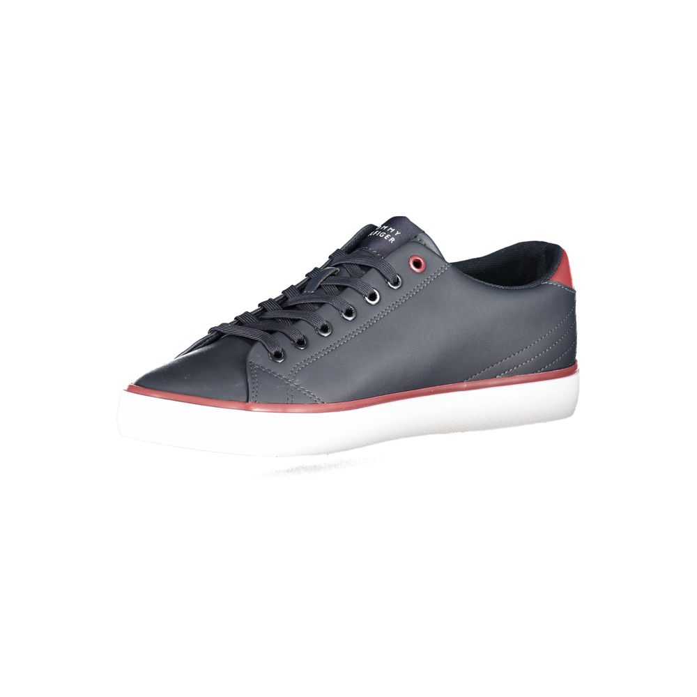 Tommy Hilfiger Blue Polyester Sneakers