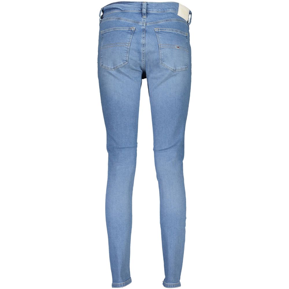 Tommy Hilfiger Light Blue Cotton Women Skinny Jean