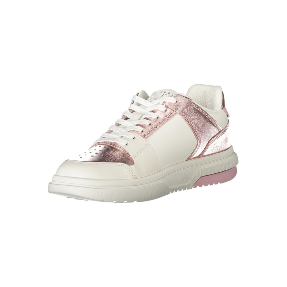 Tommy Hilfiger White Polyethylene Women Sneakers