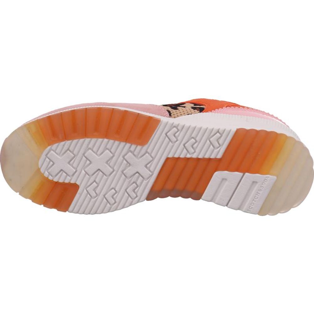 Scotch & Soda Multicolor Leather Low Top Sneakers