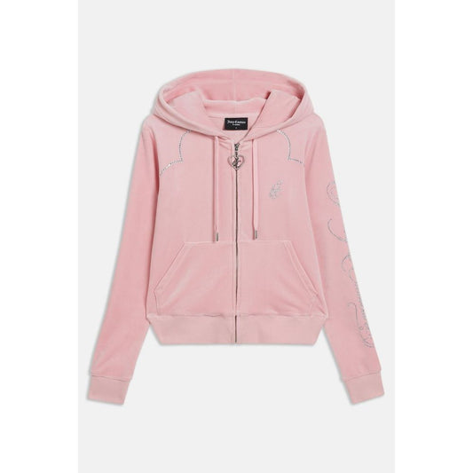 Juicy Couture Pink Polyester Sweatshirt