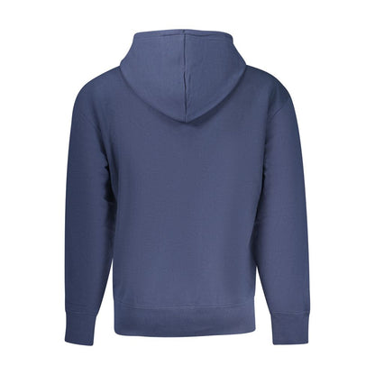 Hugo Boss Blue Cotton Men's Hoodie