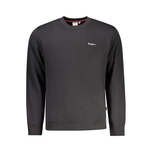 Pepe Jeans Black Polyester Men's Sweatshirt