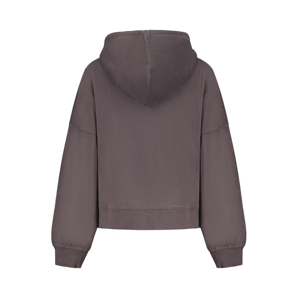 Pepe Jeans Black Cotton Women Sweatshirt