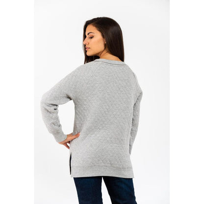 Gas Gray Cotton Sweatshirt