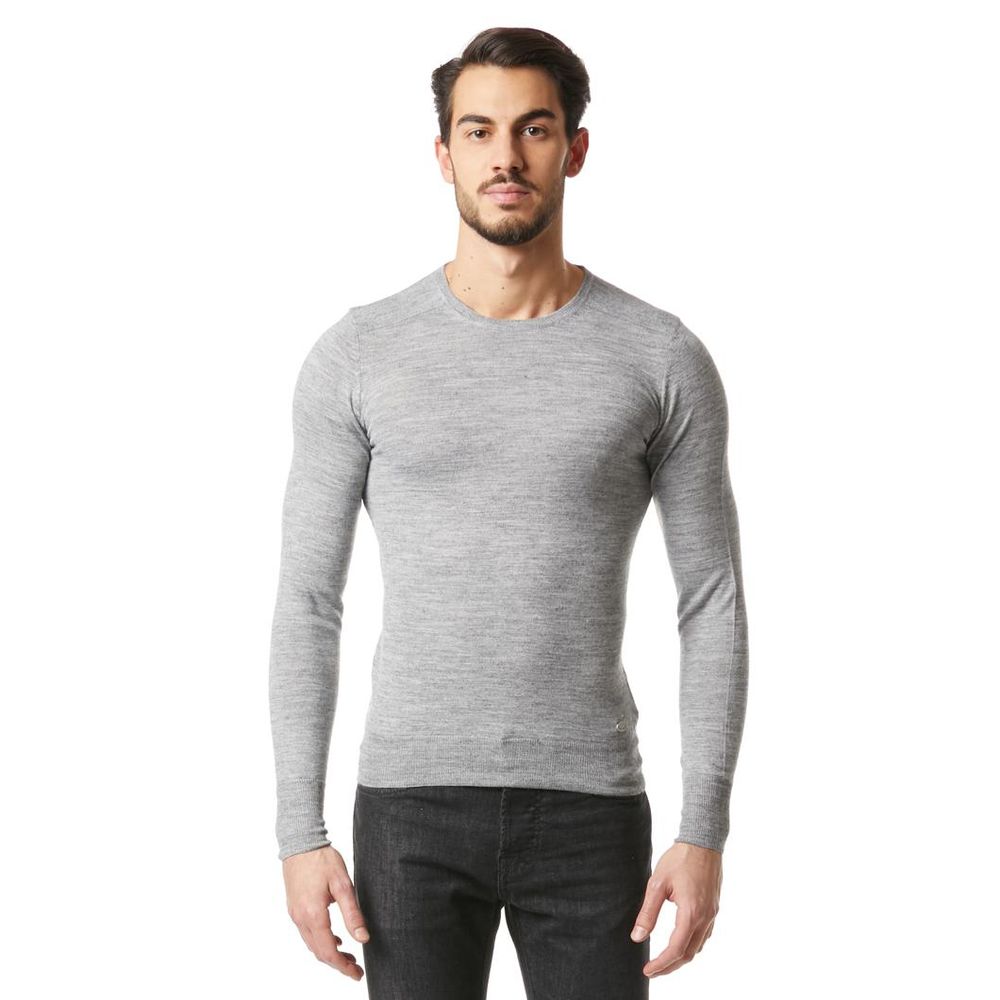 Gas Black Leather Sweatshirt