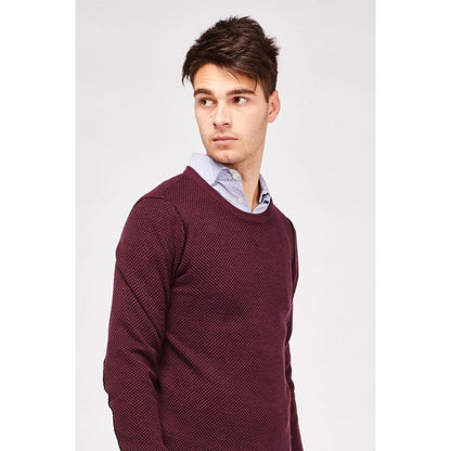 Gas Bordeaux Wool Sweatshirt