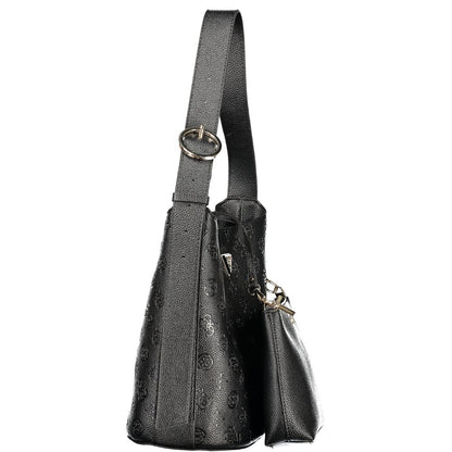 Guess Jeans "Nero Poliuretano Woman Bucket Bag"