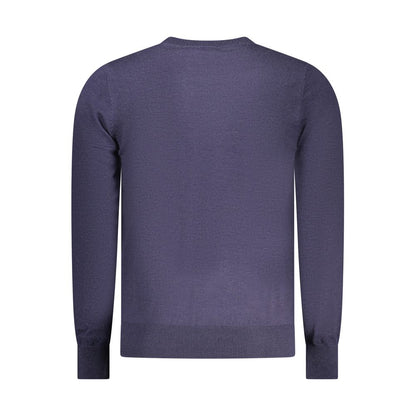 Rifle Blue Polyester Men's Sweater