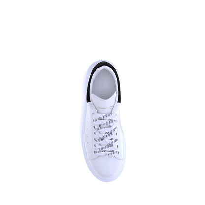Alexander McQueen White Calf Leather Bos Taurus Platform Sneakers