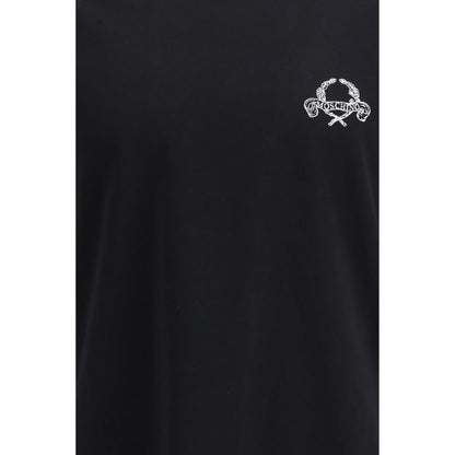 Moschino Black Cotton T-Shirt