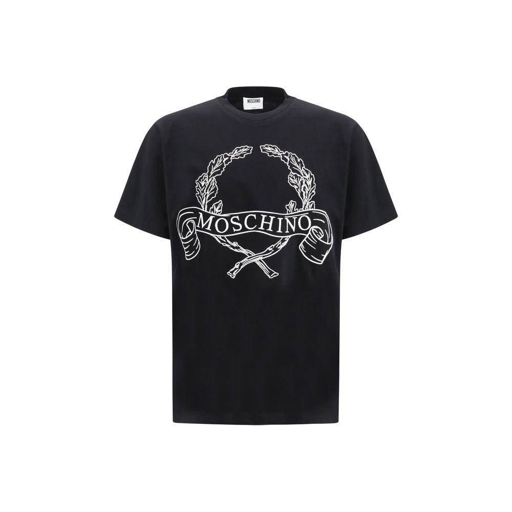 Moschino Black Cotton T-Shirt