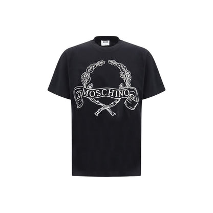 Moschino Black Cotton T-Shirt