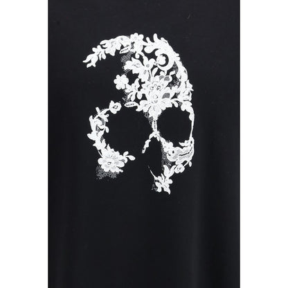 Alexander McQueen Black Cotton T-Shirt