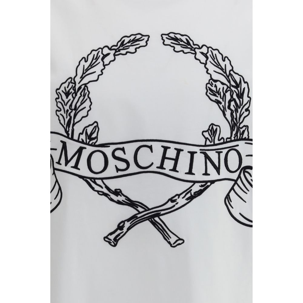 Moschino White Cotton T-Shirt