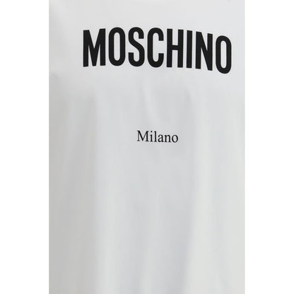 Moschino White Cotton Sportswear