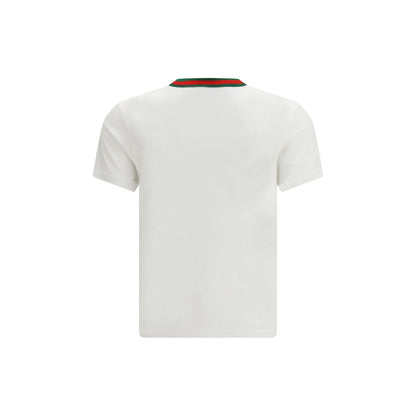 Gucci White Cotton T-Shirt