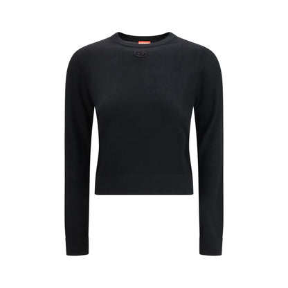Diesel Black Wool Sweatshirt