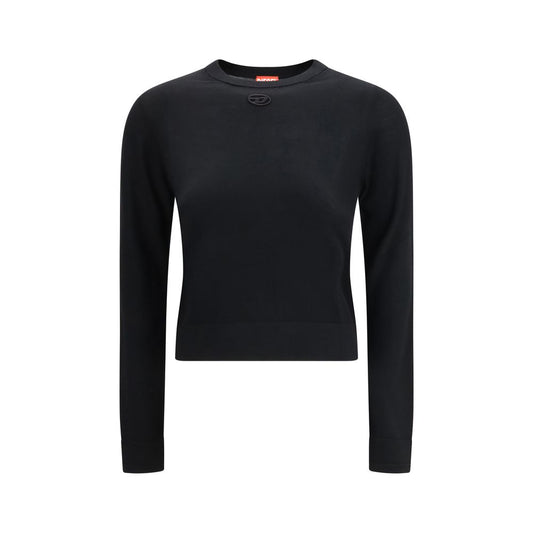 Diesel Black Wool Sweatshirt
