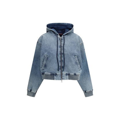 Diesel Blue Cotton Denim Jacket