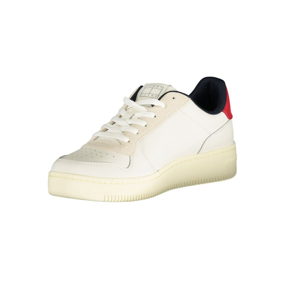 Tommy Hilfiger Bianco Poliuretano Uomo Sneaker