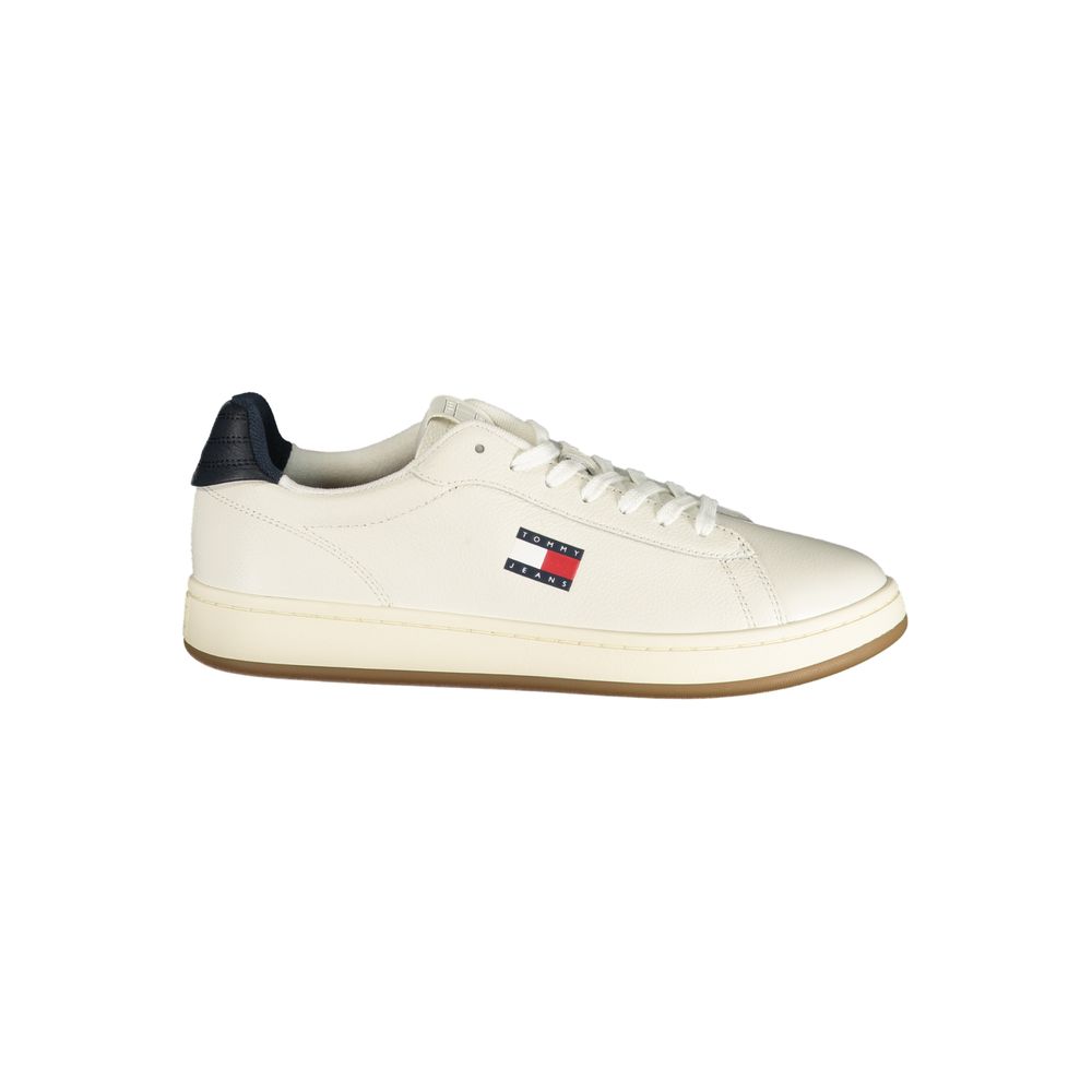 Tommy Hilfiger Bianco Polyurethane Uomo Sneaker
