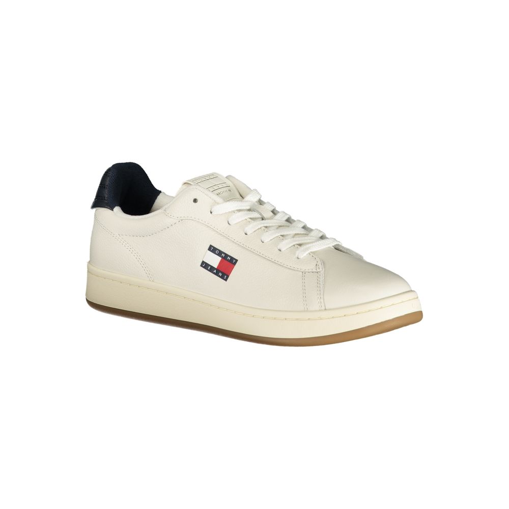 Tommy Hilfiger Bianco Polyurethane Uomo Sneaker