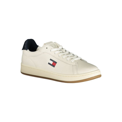 Tommy Hilfiger Bianco Polyurethane Uomo Sneaker