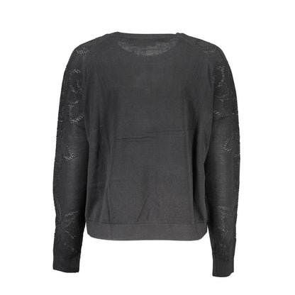 Desigual Black Cotton Women Sweater