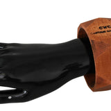Costume National Chic Unisex Wooden Bracelet
