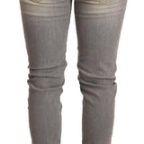 Acht Chic Slim Fit Gray Wash Denim Jeans