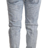 Acht Chic Light Blue Push Up Denim Jeans