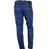 Aquascutum Blue Cotton Men Jeans